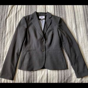 Calvin Klein gray blazer